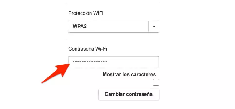 Establece una contraseña WiFi segura