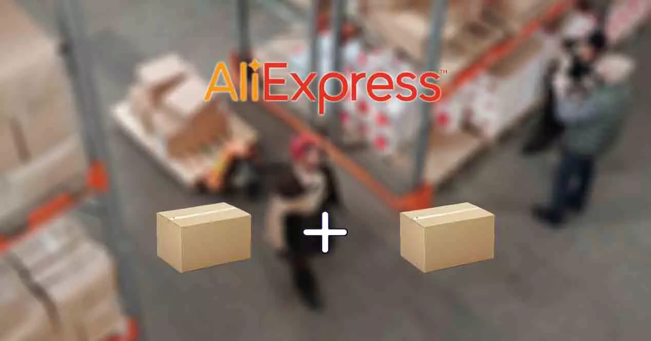 aliexpress entrega combinada