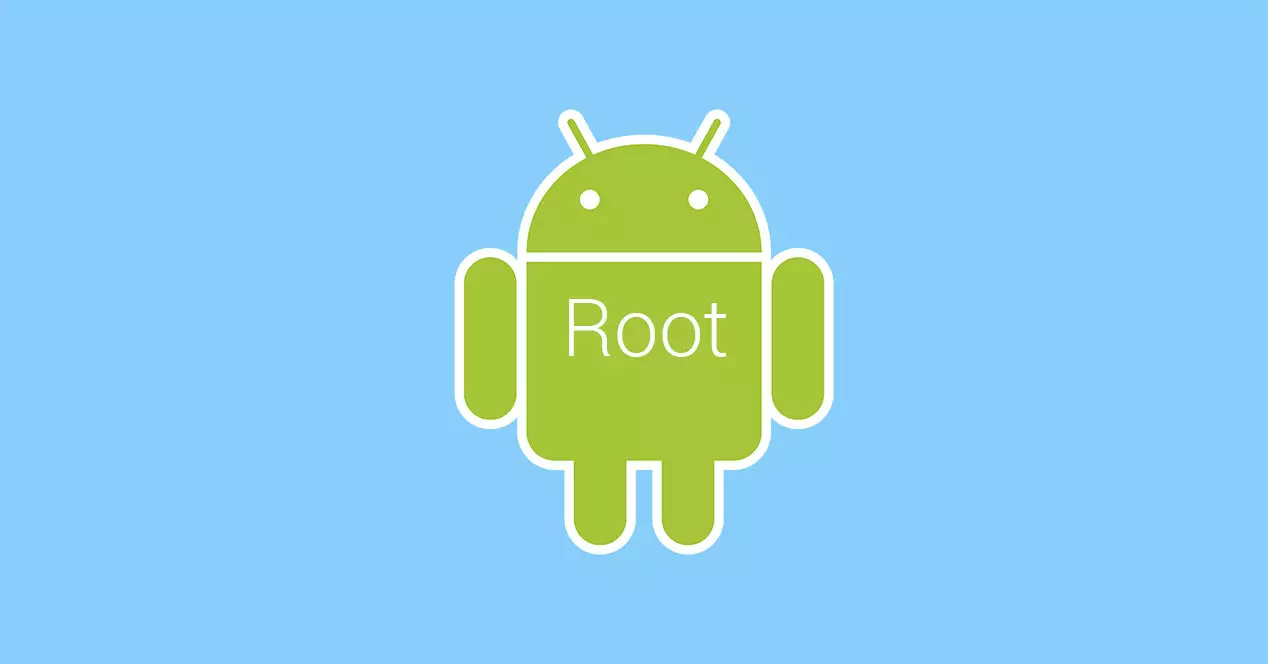 android root portada fondo azul