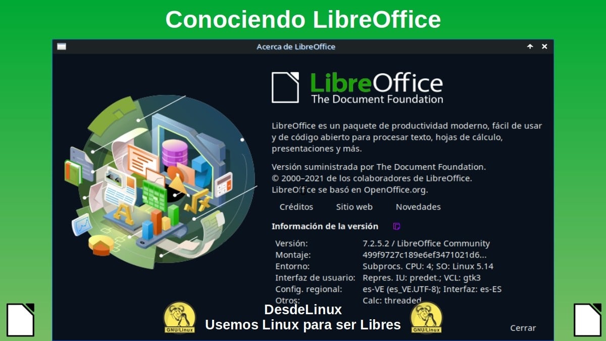 Conociendo LibreOffice