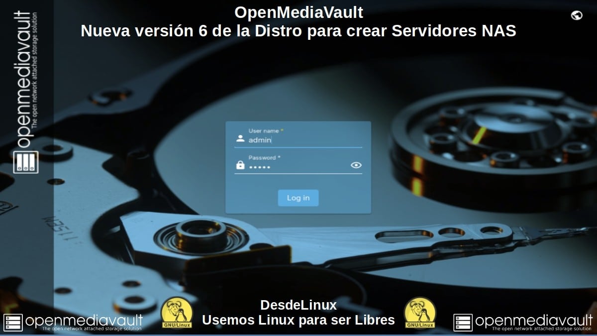 OpenMediaVault: Distro GNU/Linux para crear Servidores NAS