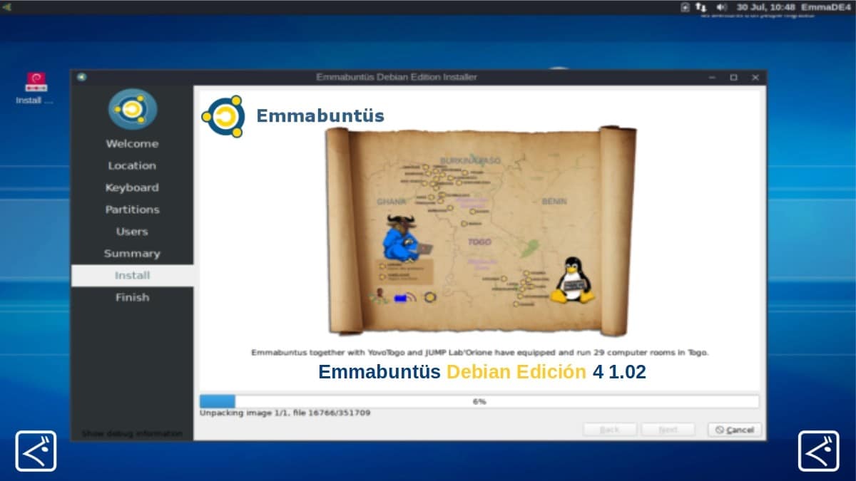 Lanzamiento oficial de Emmabuntüs Debian Edición 4 1.02