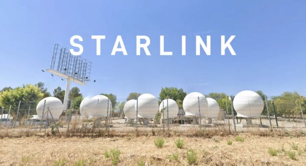Antenas estación terrestre Starlink España