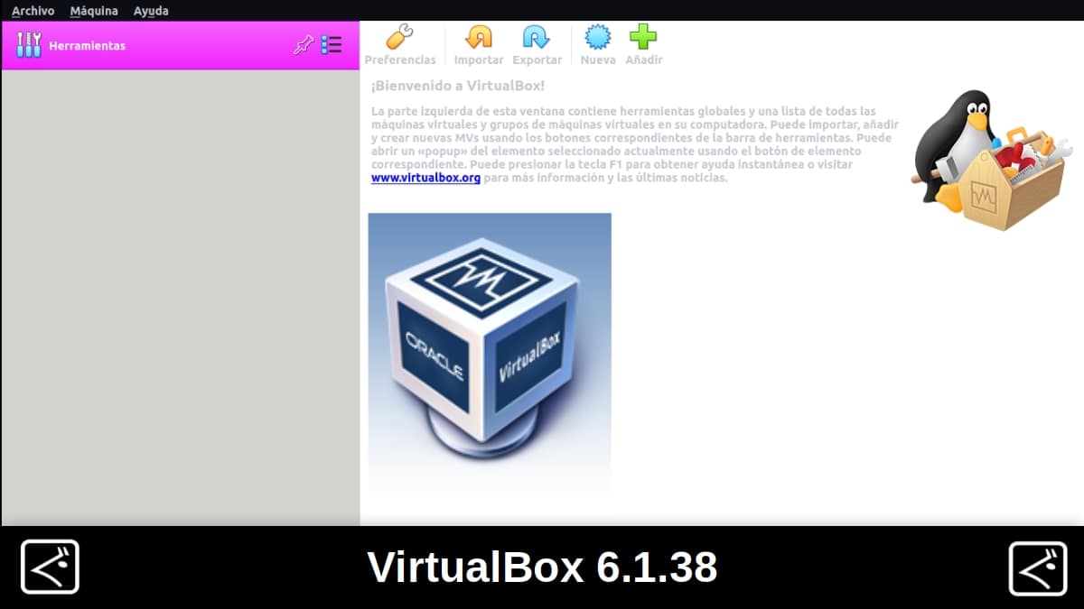 VirtualBox 6.1.38: 4ª versión de mantenimiento del 2022