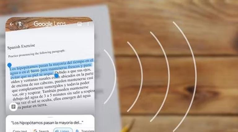 Escuchar Google Lens