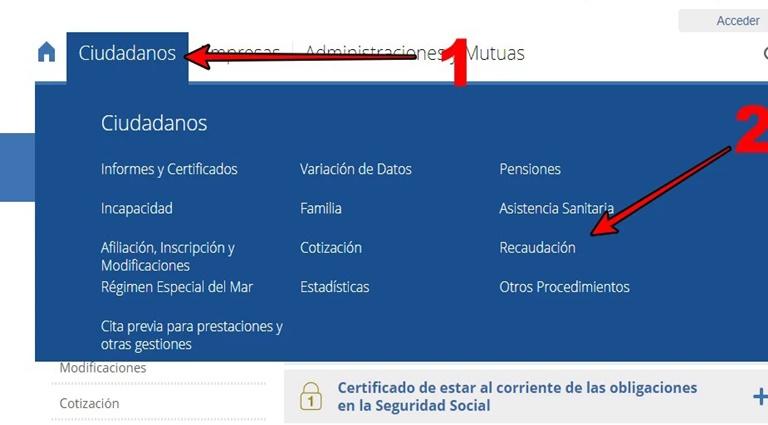 Deudas Seguridad Social recaudación