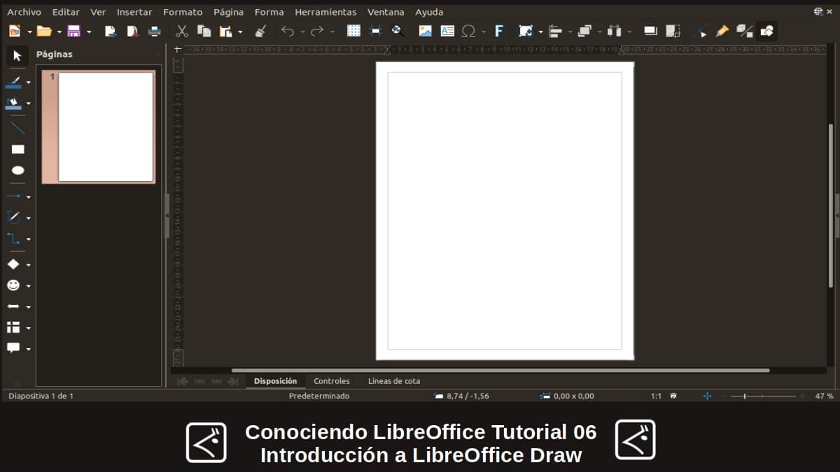 LibreOffice Draw: Conociendo al Gestor de dibujos