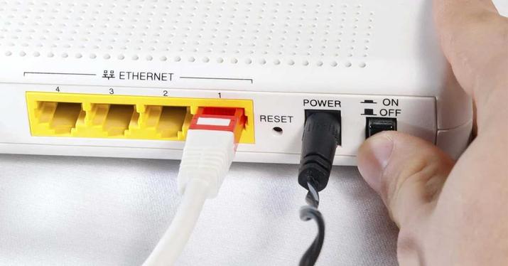 reiniciar router