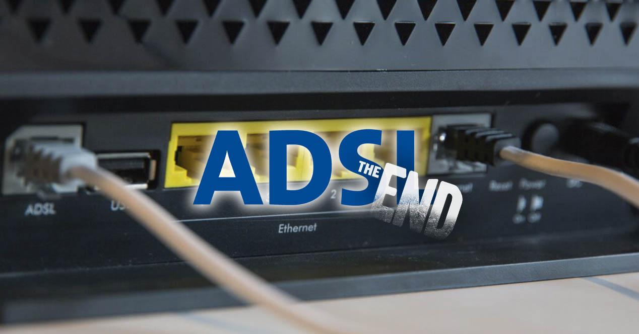 Fin ADSL