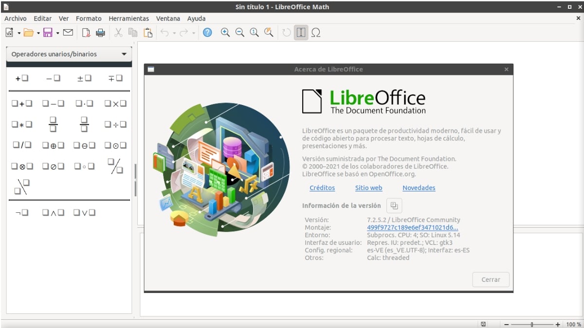 LibreOffice Math: Conociendo al Gestor de fórmulas matemáticas