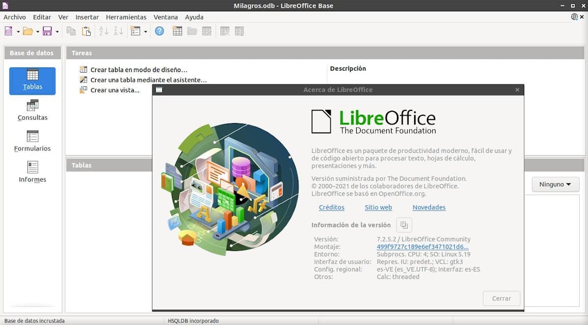 LibreOffice Base: Conociendo al Gestor de Base de Datos (BD)