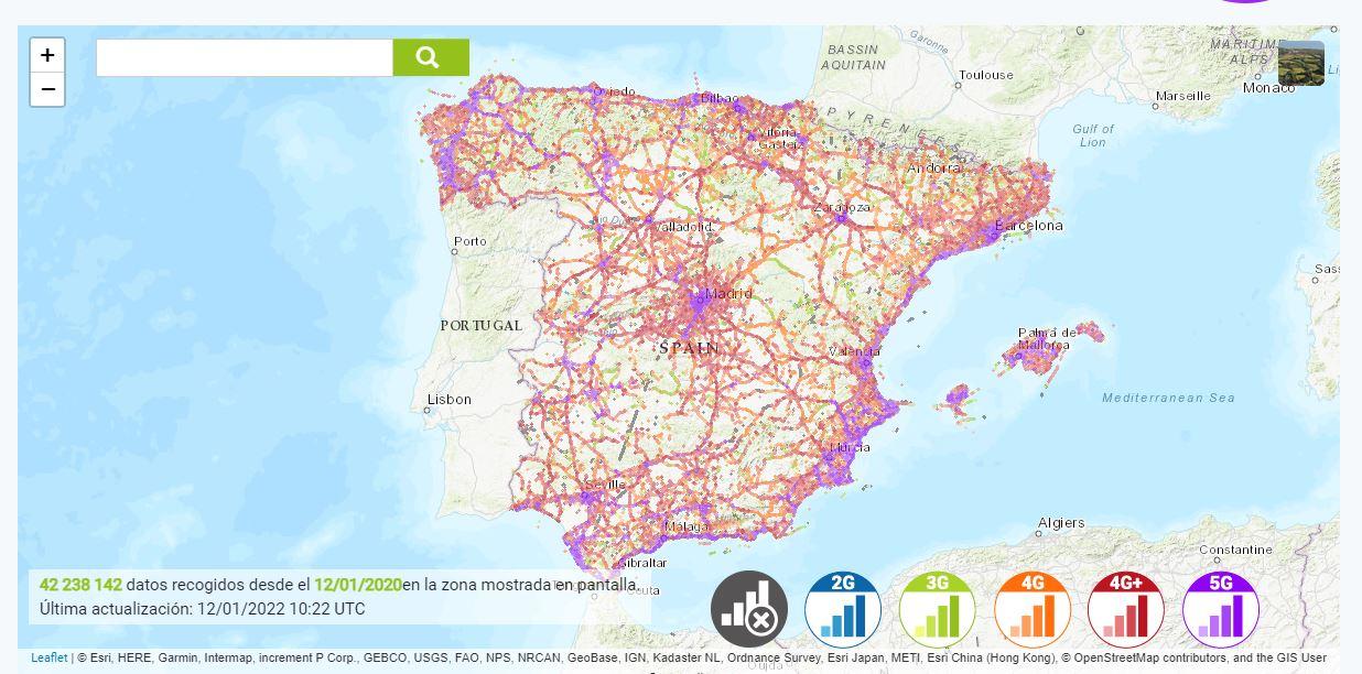 mapa cobertura