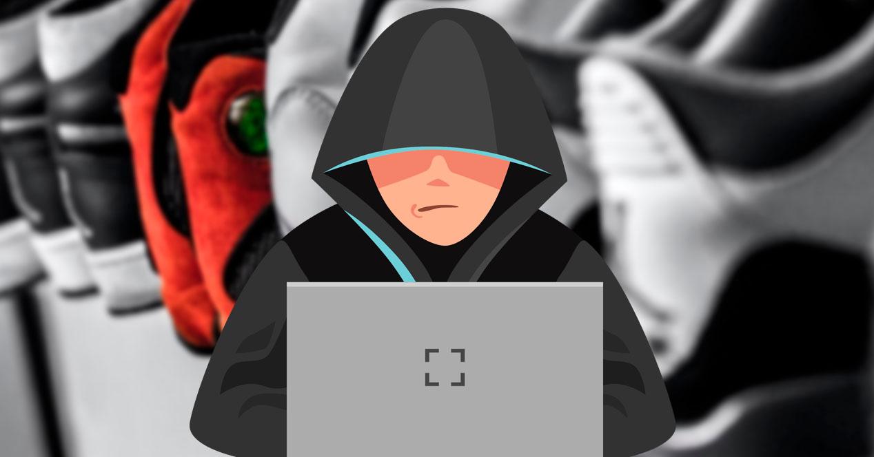 Hacker tienda deportes