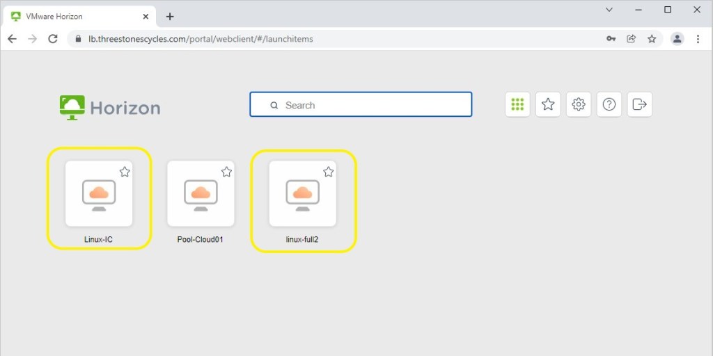 VMware Horizon Ubuntu Linux 