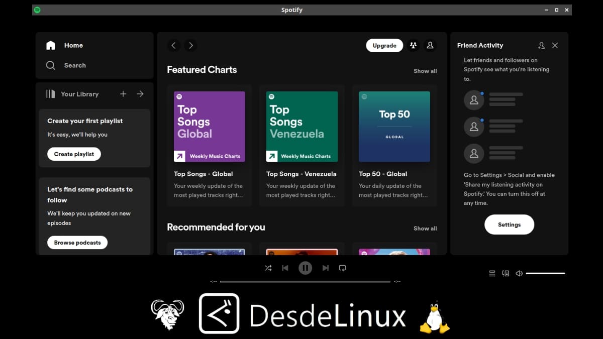 ¿Cómo instalar y usar Spotify en Ubuntu o Debian GNU/Linux?