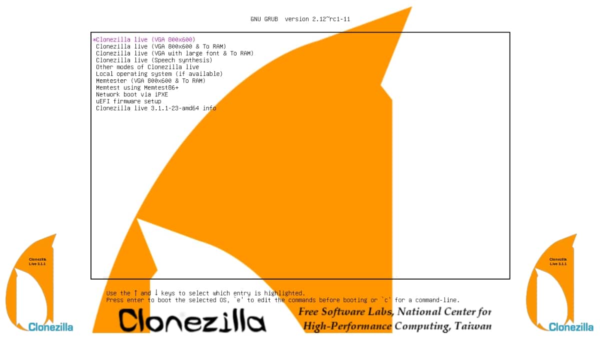 Clonezilla Live 3.1.1: Novedades de la nueva versión con base Debian SID