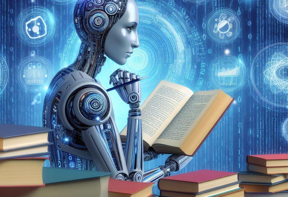 Inteligencia artificial entrenada con libros