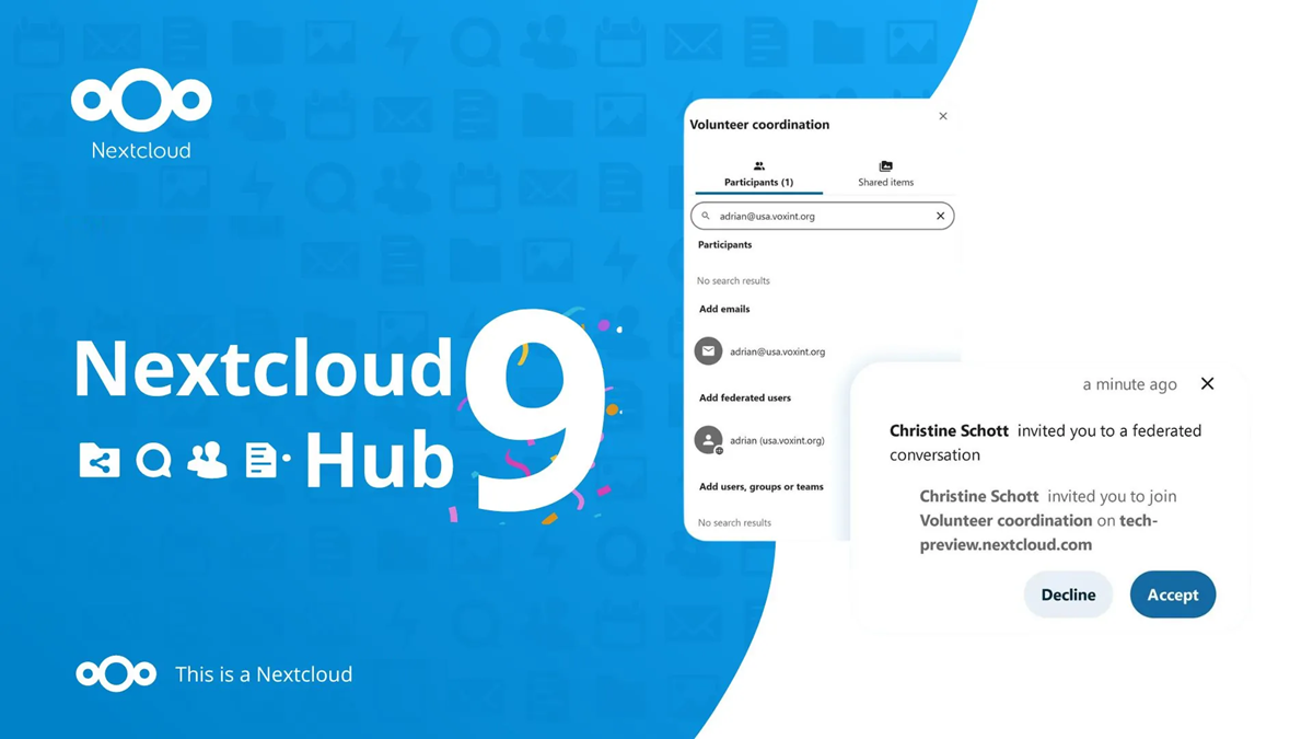 Nextcloud Hub 9 banner