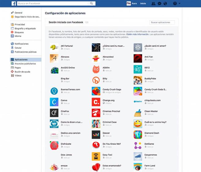 apps facebook